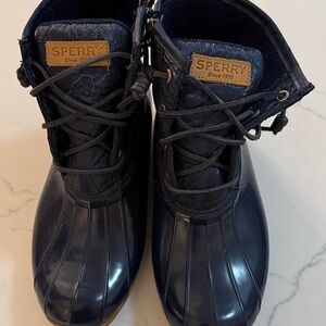 Sperry Dark Blue Waterproof Boots
